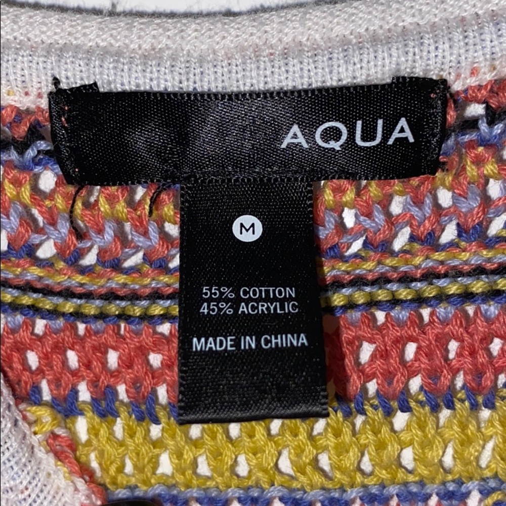 Multicolor knit cropped tank - Picture 4 of 6